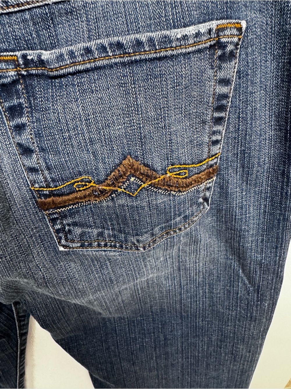 Vintage Lucky Brand Lacey Rider Blue Denim Button Fly Jeans